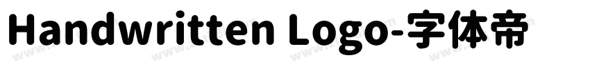 Handwritten Logo字体转换